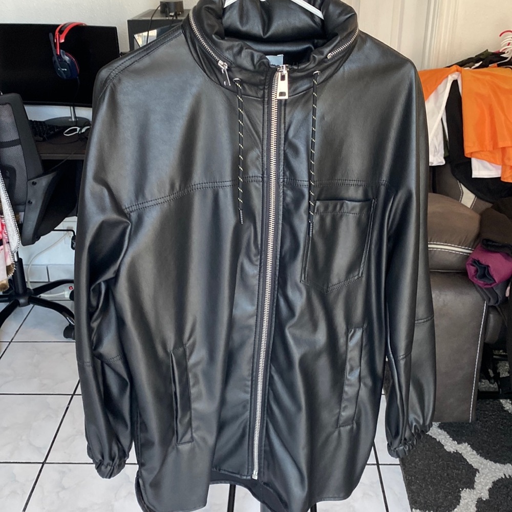 Zara Faux Leather Jacket